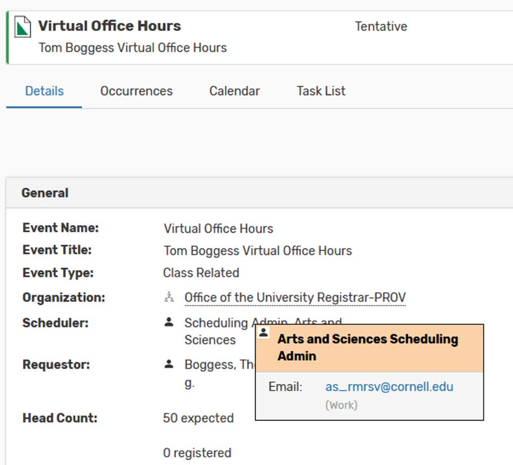 Users Enhanced Training Video and Q&A Academic and Event Scheduling